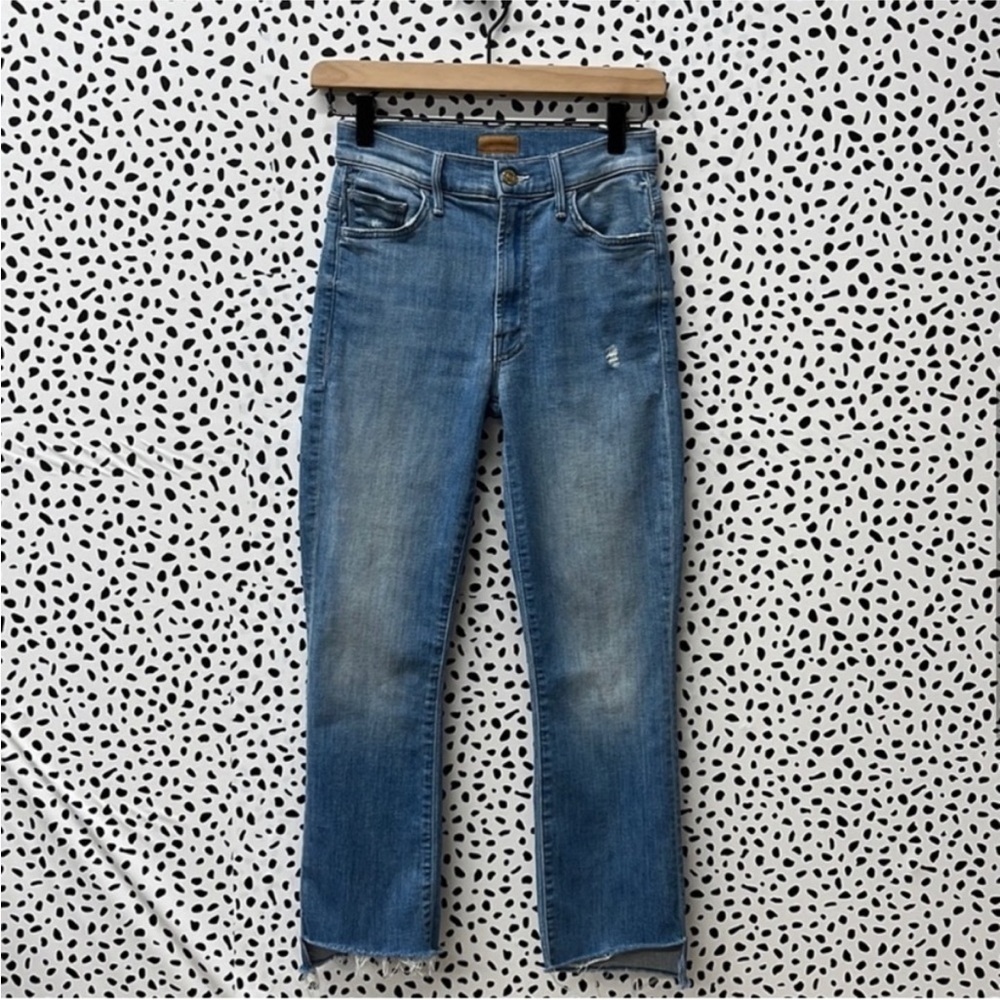 Mother Insider crop step fray Jeans - Picture 4 of 7